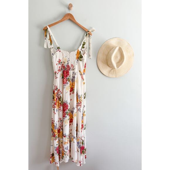 Reformation | NWT Nikita Dress in Floral Bouquet | Sz 10 - Picture 9 of 12